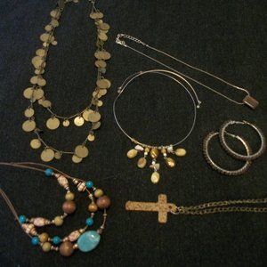 BOHO HIPPIE GYPSY FESTIVAL JEWELRY BUNDLE 6 IT